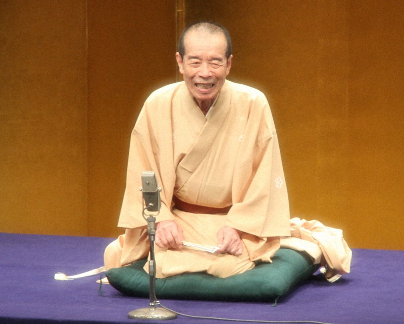 林家木久扇さん=山本萌撮影