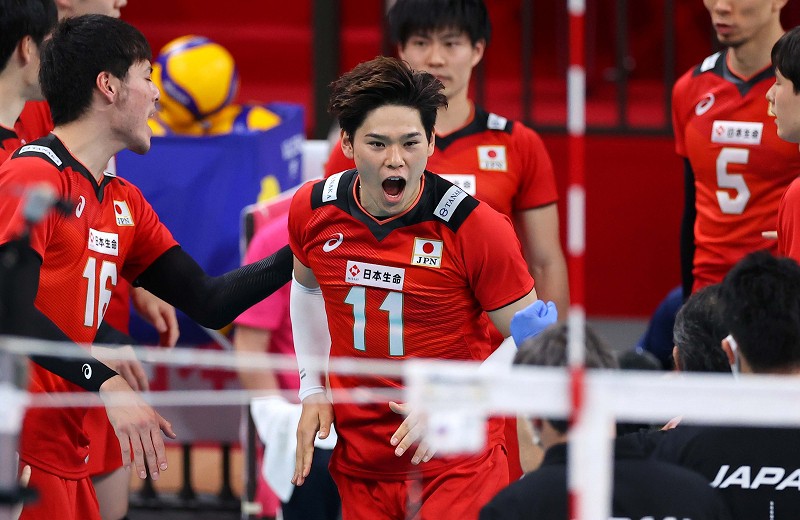 バレーボール・男子日本代表 中国と親善試合 第2戦 [写真特集1/20