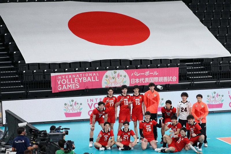 バレーボール・男子日本代表 中国と親善試合 第2戦 [写真特集1/20