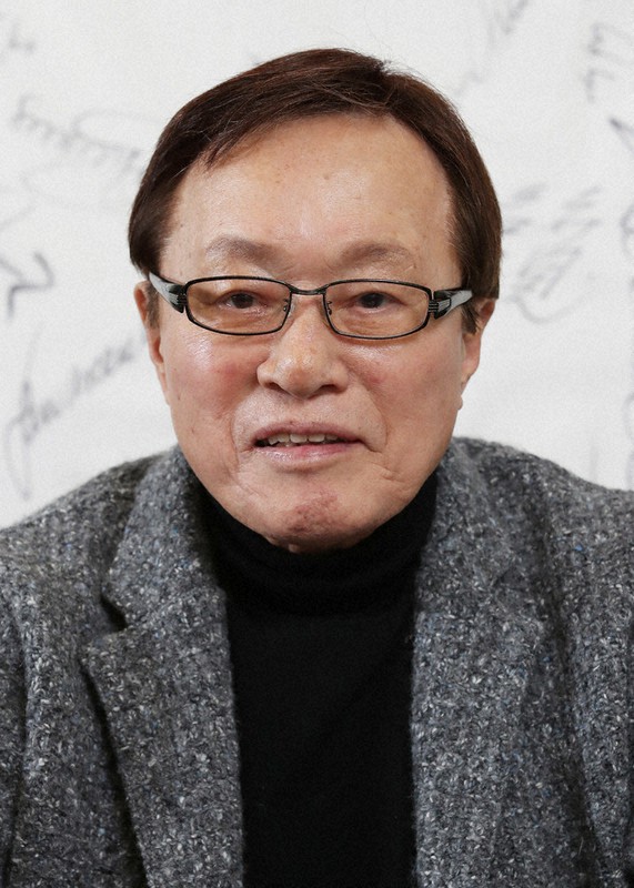 元サッカー日本代表の釜本邦茂さん=大阪市北区で2021年2月12日、菱田諭士撮影