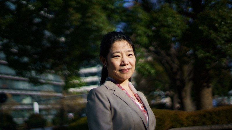 横江公美氏=吉田航太撮影