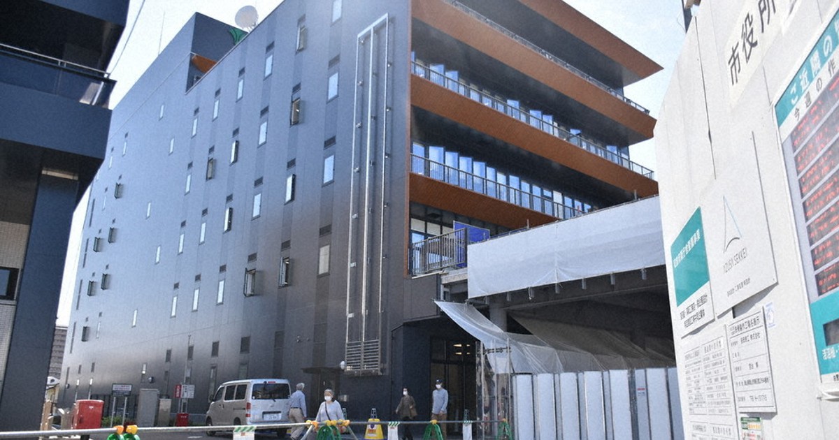 和泉市新庁舎が完成 自家発電設備など防災強化 大阪 毎日新聞