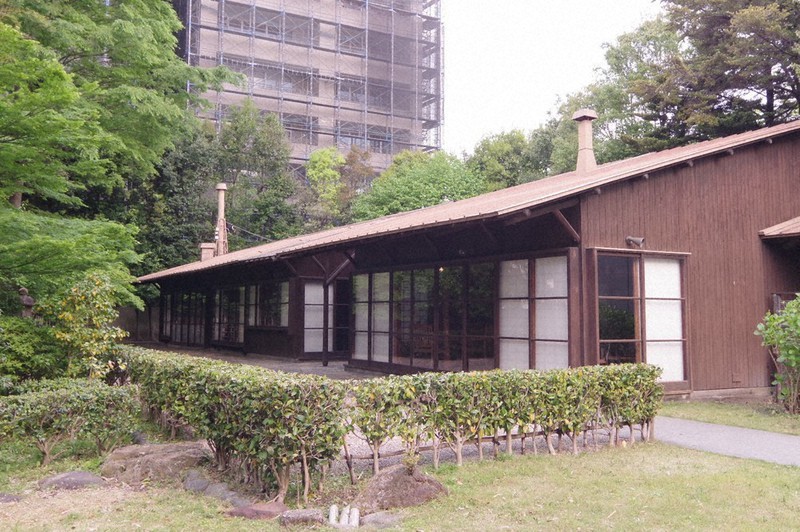 本因坊戦第一局の会場となる旧井上房一郎邸=高崎市八島町で2021年4月30日、佐藤伸撮影