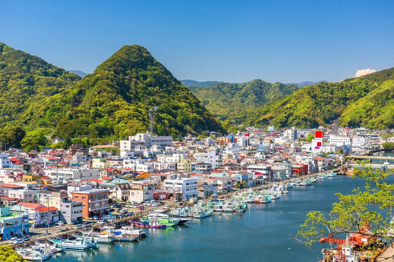 伊豆半島・下田市の風景