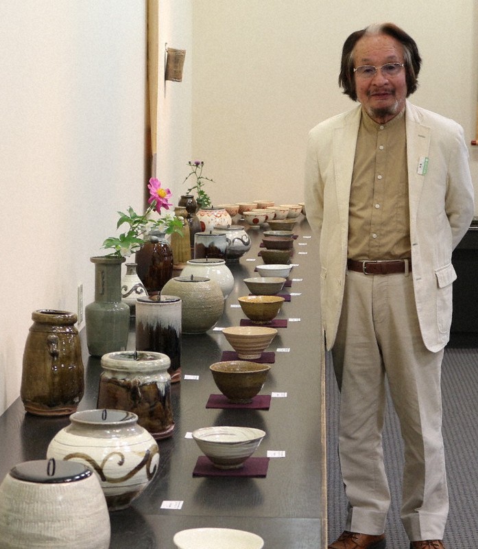 有光武元さんが傘寿記念作陶展 小倉井筒屋 ／福岡 | 毎日新聞