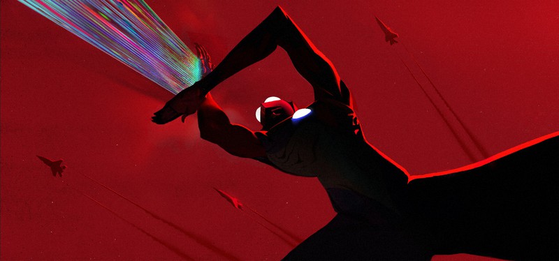 長編CGアニメ映画「Ultraman(原題)」ティザーアート= (c)円谷プロ・Netflix提供