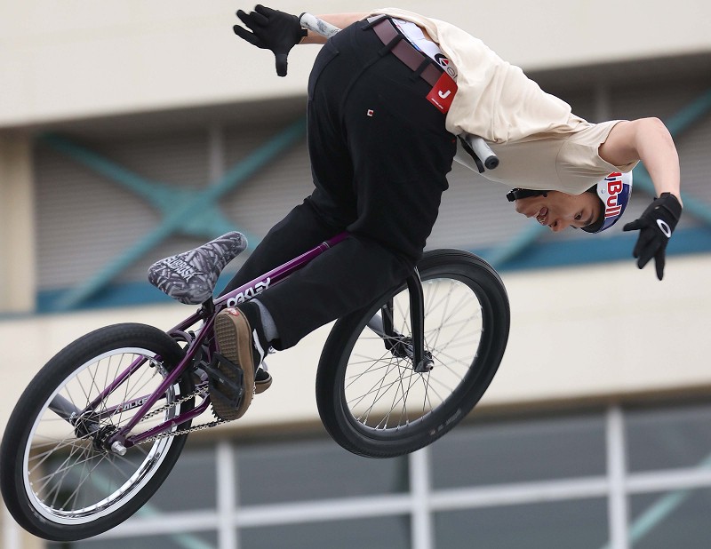 自転車BMXジャパンカップ 五輪内定の中村、大池2選手が優勝 [写真特集1