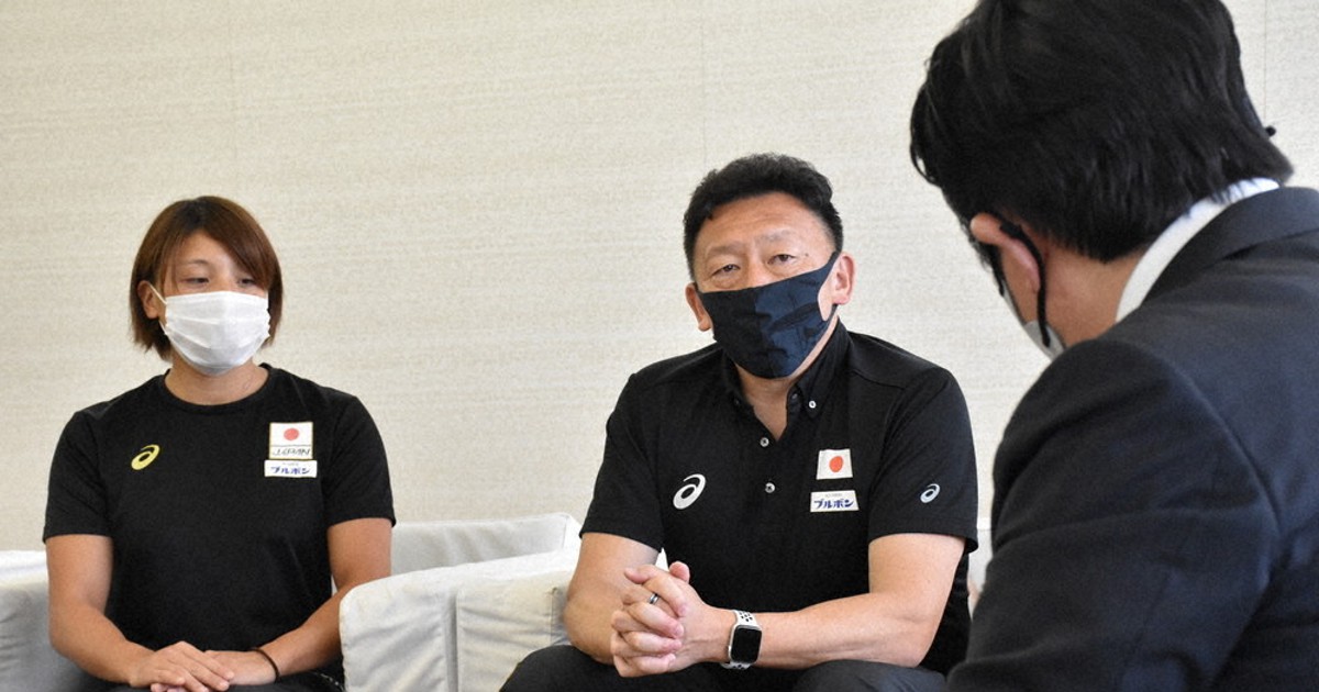 五輪女子代表 水球の面白さ発信 前橋市長表敬 意気込み 群馬 毎日新聞