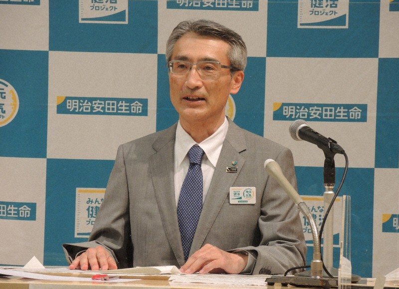 トップ登場 明治安田生命 永島英器次期社長 ５８ 情に厚い知性派 毎日新聞