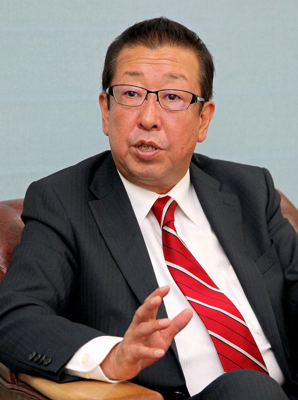 高畑博・埼玉県ふじみ野市長=橋本政明撮影