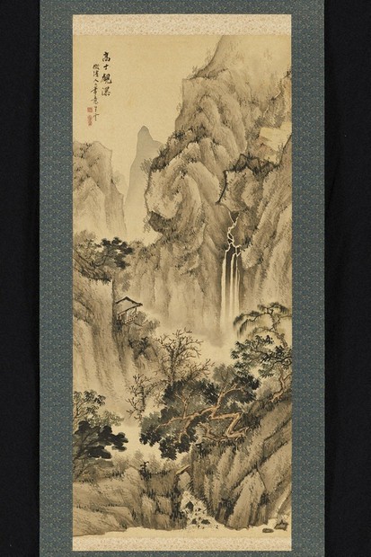 草雲「幻の傑作」寄託へ 地元の団体購入 四季モチーフの絹本着色図