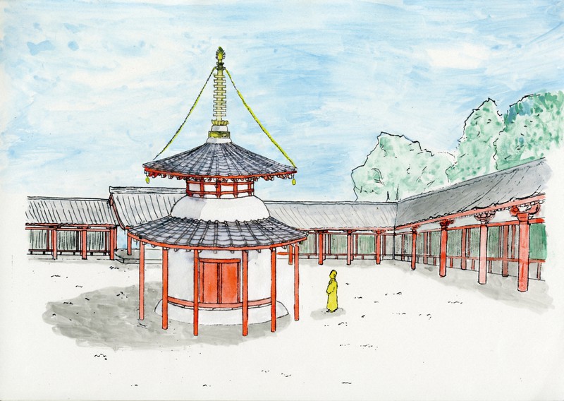 高僧 行基の供養堂か 奈良 菅原遺跡で類例ない円形建物跡確認 毎日新聞