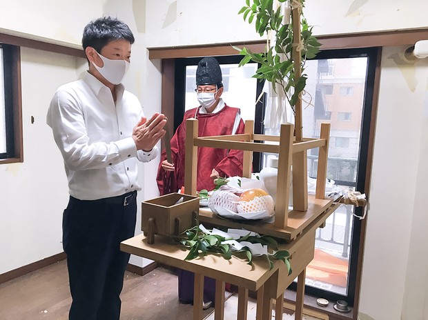 事故物件をお祓いして「成仏認定書」を発行する MARKS提供