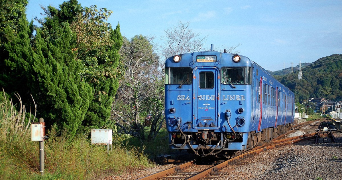 JR九州の最古ディーゼル車両「キハ66・67」引退へ 6月末 | 毎日新聞