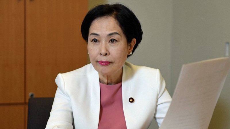 畑野君枝氏=宮本明登撮影