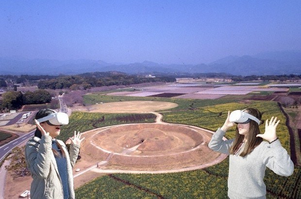 VR体験のイメージ=西都原考古博物館提供