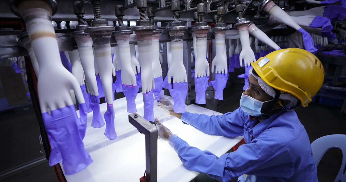 コロナで需要急増のゴム手袋 マレーシア工場で 強制労働 疑惑 毎日新聞