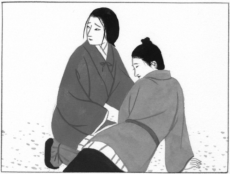 恋ふらむ鳥は 314 澤田瞳子 画 村田涼平 毎日新聞