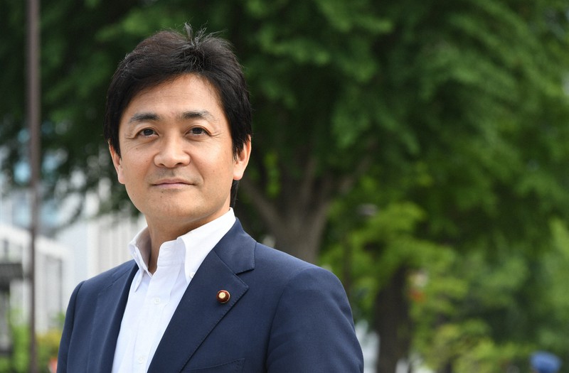 玉木雄一郎氏=根岸基弘撮影