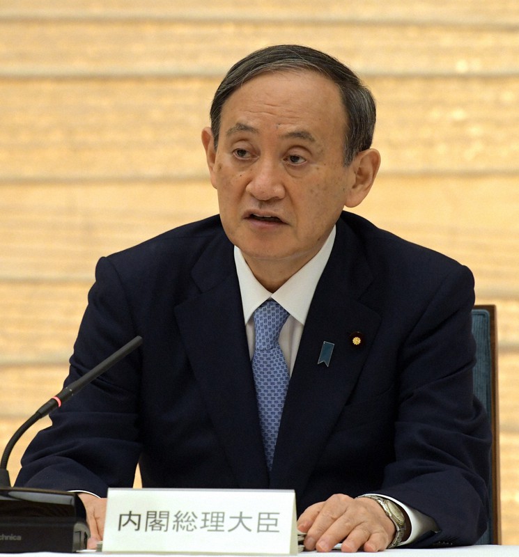菅義偉首相=竹内幹撮影