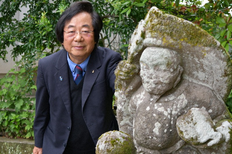 石彫刻　田の神さま　田のカンサア　繁栄を願って❣️ 田の神さあ 多彩な2300体 豊穣もたらす南九州の石像 鹿児島の