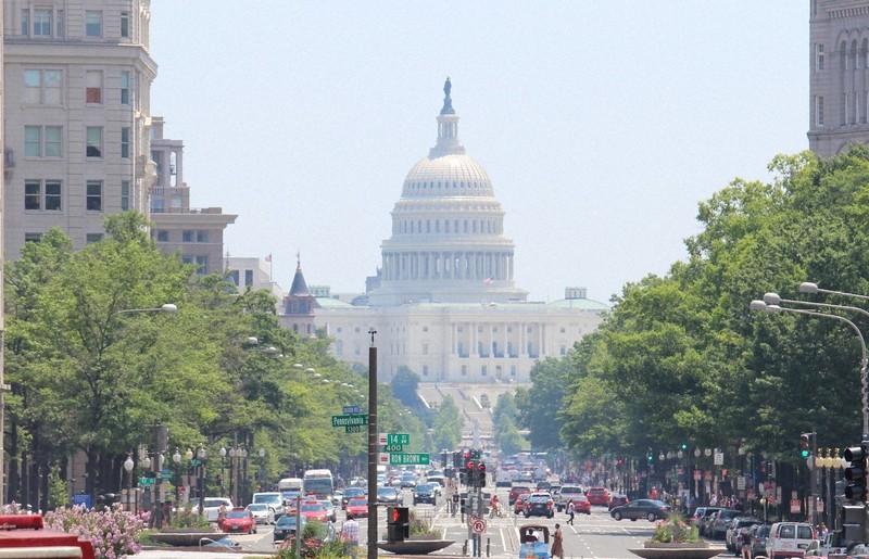 米連邦議会=ワシントンで2017年6月、高本耕太撮影
