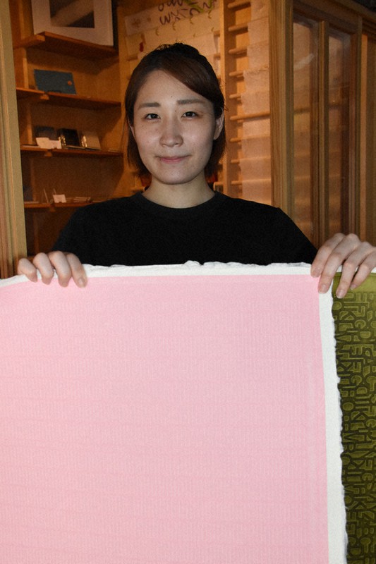谷口美紗貴さん=越前市大滝町で、横見知佳撮影