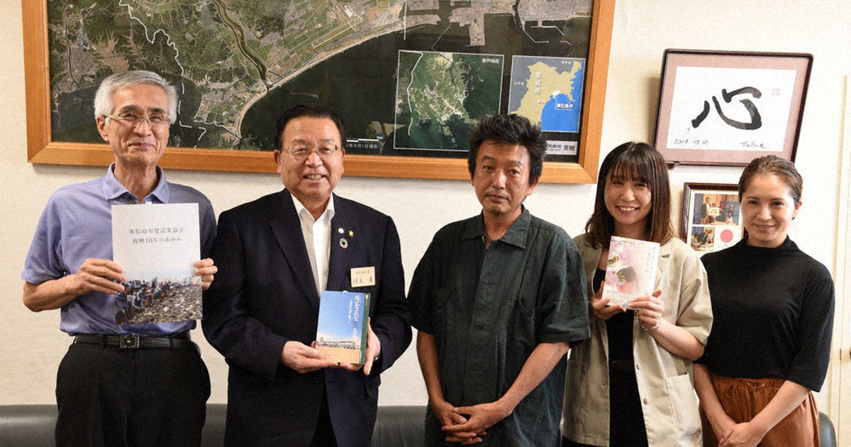 東日本大震災:石巻西高元校長の著書原案 「この町の力、映画に」 監督 東日本大震災:石巻西高元校長の著書原案 「この町の力、映画に」 監督