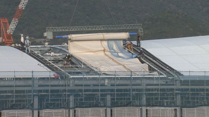 フッ素樹脂膜は西九州新幹線の長崎駅駅舎にも使用されている