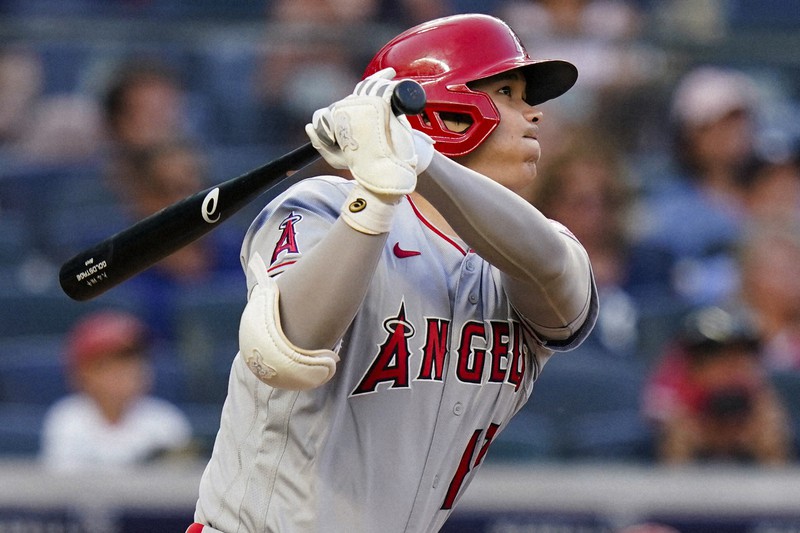 エンゼルス大谷翔平、3戦連続本塁打 27、28号と2打席連続 | 毎日新聞