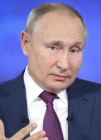プーチン露大統領=AP