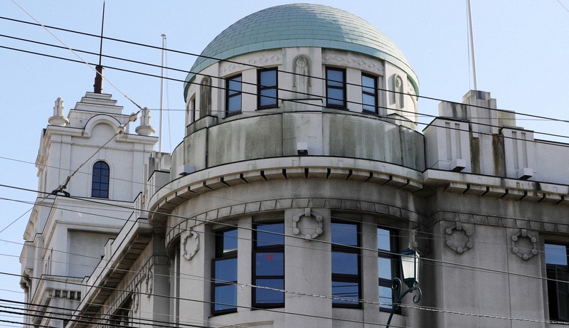 レトロの美：旧丸井今井百貨店函館支店 北海道函館市 昭和の