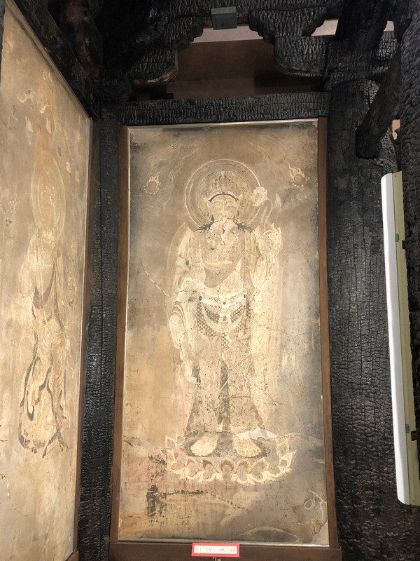 骨董品　ヴィンテージ　限定品　法隆寺　壁画　版画　木版　手彫り　３３年前 1300年前の巨大壁画「法隆寺金堂壁画」美術史家も絶句した驚異の模写に