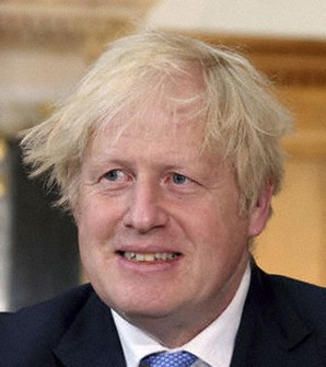ジョンソン英首相=AP