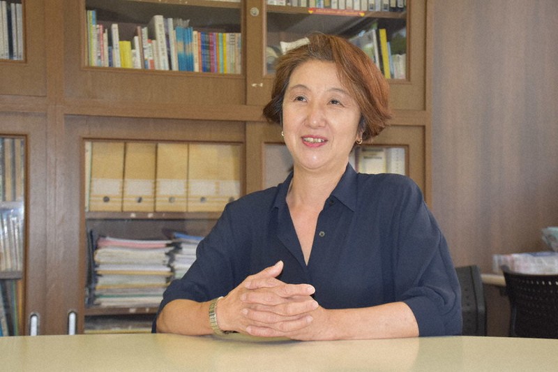 「ヘイトスピーチは変わらず行われている」と話す裵安さん=横浜市中区で2021年6月18日、洪玟香撮影