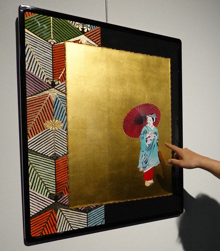 空間表装 表具師新たな挑戦 井上雅博さん監修 京都伝統産業