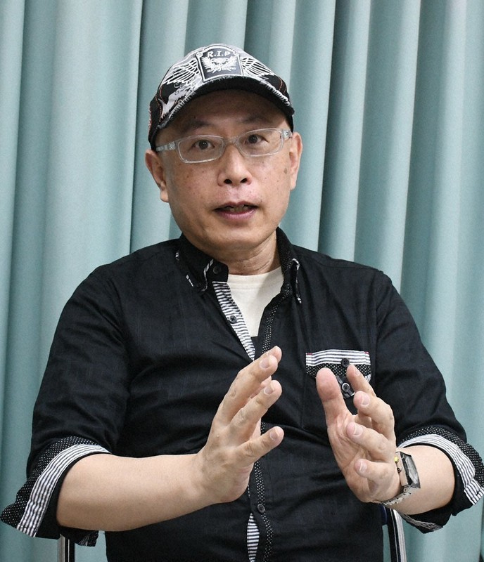 大川豊総裁=李舜撮影