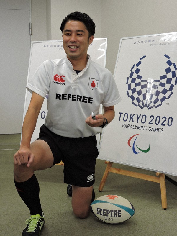 レフェリー人生に花 福津市職員 前田さん 東京五輪へ派遣 7人制ラグビー審判補助 福岡 毎日新聞