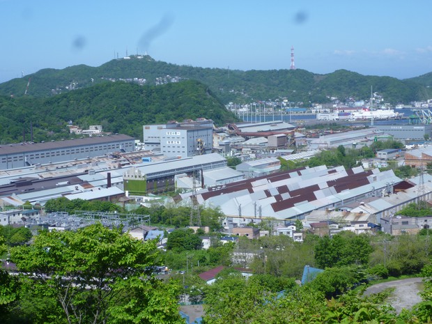 日本製鋼所発祥の地である室蘭製作所(現在は子会社である日本製鋼所M&Eの室蘭製作所