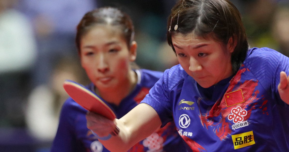 五輪 日本のライバル 2 卓球女子団体 みうみま に中国の壁 毎日新聞
