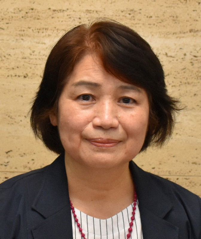 露崎桂子さん=伊藤一郎撮影