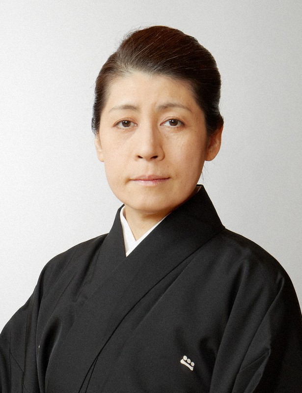 能楽師の松田若子さん=三重県伊賀市提供