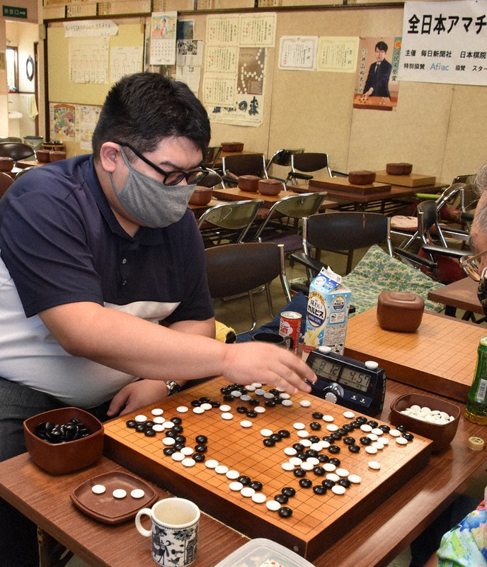 囲碁：第67回アマ本因坊戦 県大会 宮腰さん優勝 2大会連続 全国へ
