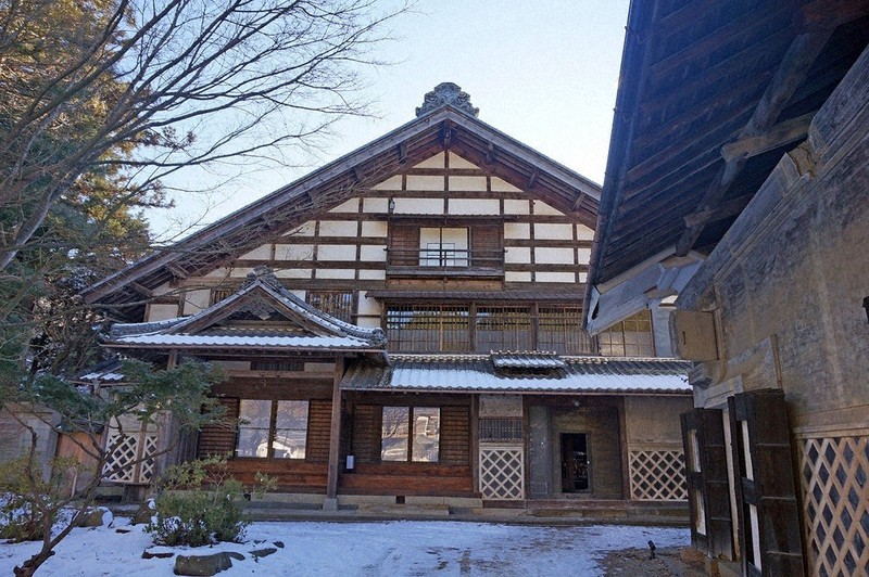 旧小沢家住宅=長野県松本市教育委員会提供
