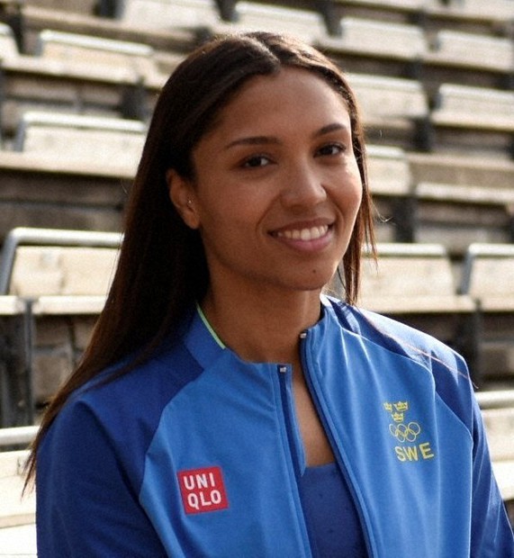 スウェーデンの女子ボクシング、アグネス・アレクシソン選手。同国の選手団は日本の衣料ブランド・ユニクロから東京の気候に合わせた公式ウエアの提供を受けるなどして準備を進めてきた=同国オリンピック委員会提供