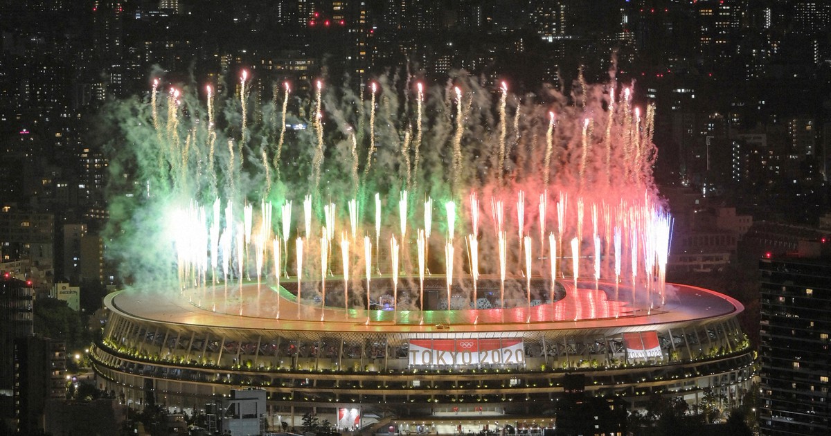 6万の空席、祝福なき祭典 国立競技場の内外は対照的な光景 | 毎日新聞