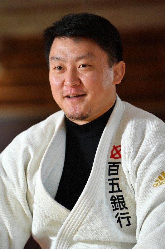 東京五輪柔道男子100キロ超級代表の原沢久喜=大西岳彦撮影