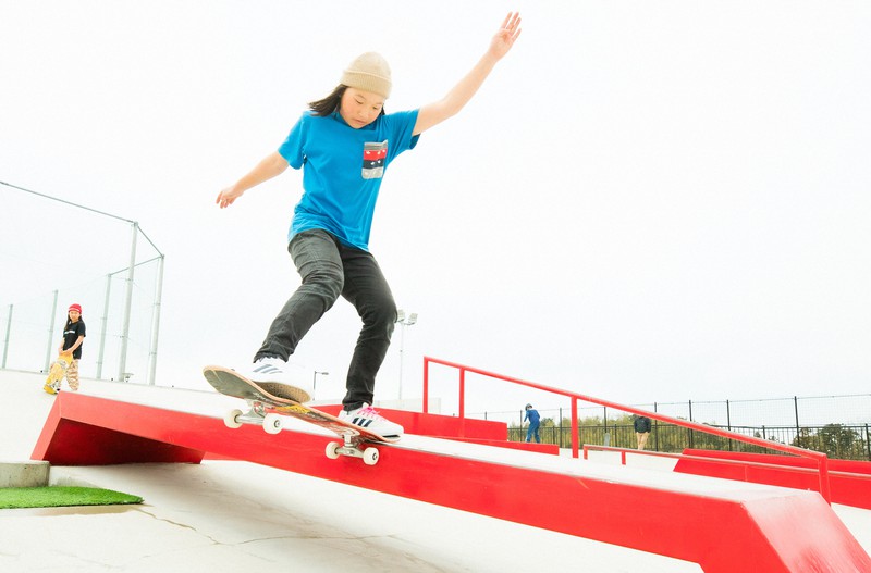 SNSで父とワザ研究 13歳メダル候補・西矢椛 スケートボード | 毎日新聞