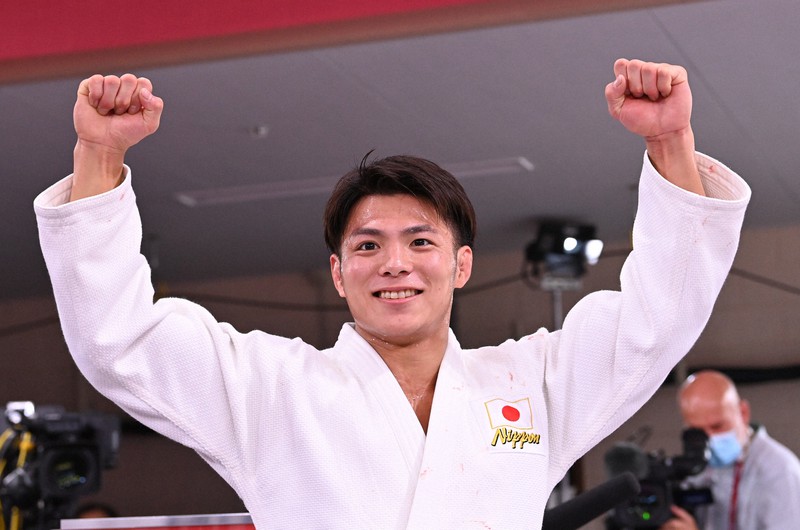 きょうだいで金メダル 阿部一二三も優勝 柔道男子66キロ級 [写真特集1