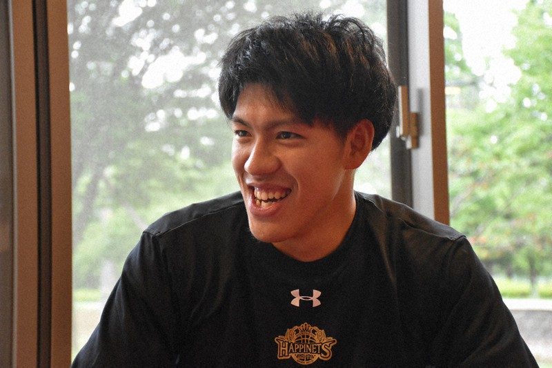 3人制バスケで東京オリンピックに出場している保岡龍斗=秋田市で2019年7月、中村聡也撮影